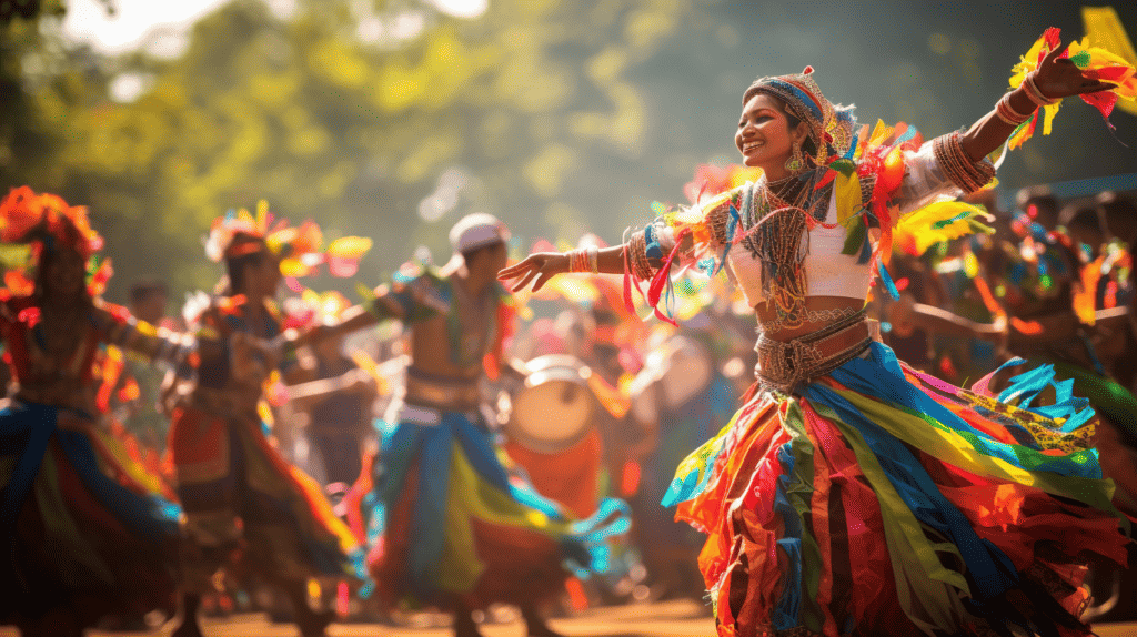 Cultural Considerations, people dancing in the street